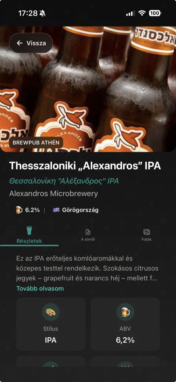 ScanYum Sör mód — csapolt kínálat, stílusok, ABV és főzde részletek